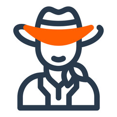 Classic Cowboy Boots with Decorative Strap