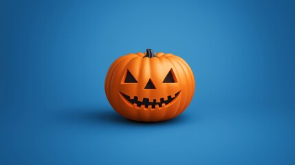 Halloween pumpkin scary jack o lantern holiday background