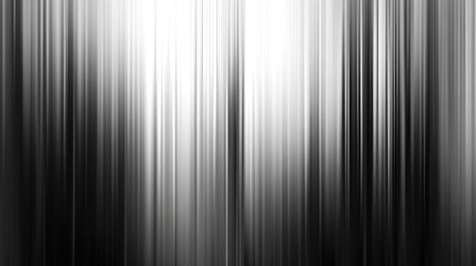 Obraz premium A monochromatic abstract image with vertical lines creating a smooth gradient effect.