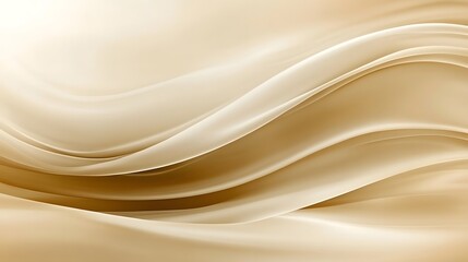 Obraz premium Abstract Beige and White Wave Pattern Background