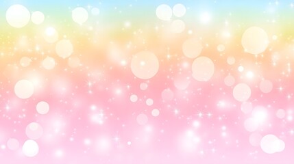 Obraz premium Abstract Pink And Blue Bokeh Background With Glitter