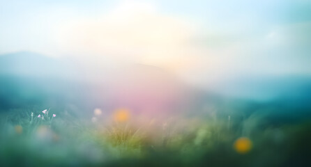 Fototapeta premium blurred nature background