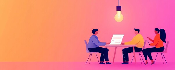 Entrepreneurs exchanging ideas before investor pitch, negotiation influence, startup strategy