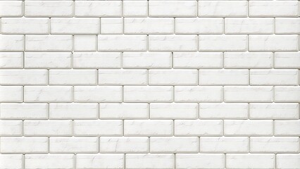 Obraz premium White Brick Wall Texture.