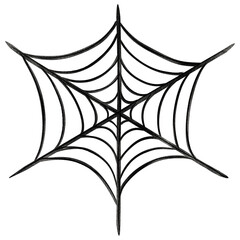 Hand drawn halloween web Happy Halloween day set of elements