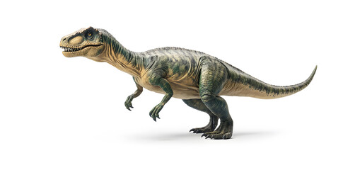 Fototapeta premium Realistic model of Dinosaur isolated on white background