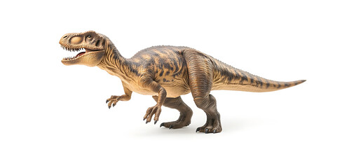 Fototapeta premium Realistic model of Dinosaur isolated on white background