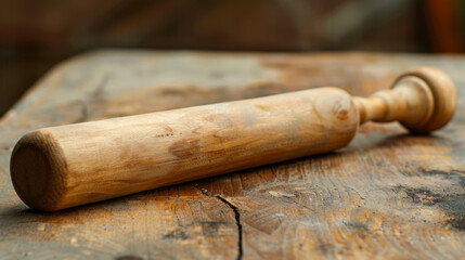 Rolling Pin: Cylinder used for rolling out pastry and bread dough