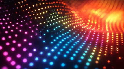 The Spectrum of Light: A Dazzling Array of Colors and Motion in Digital Art