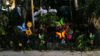 flowers in the garden