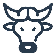 Majestic Buffalo Head with Signature Horns