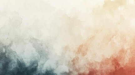 Abstract horizontal watercolor background. Hand drawn vector texture. Brush stroked painting pastel color watercolour