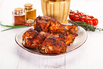 Indian tandoori turkey shoulder wing