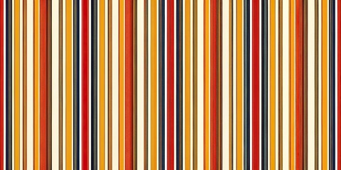 Obraz premium Bold vertical stripes seamless pattern with vibrant colors