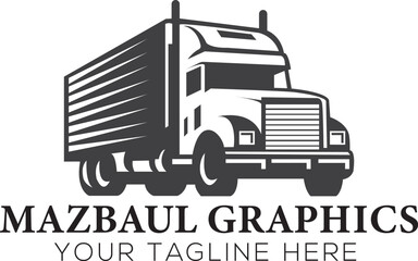 Truck Transportation Logo Vector & truck logo vector