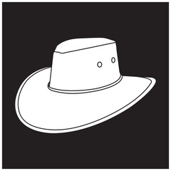 Cowboy hat  logo design
