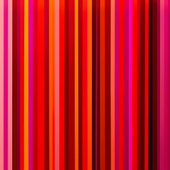 A bold and colorful striped design featuring wide vertical stripes in shades of red, pink, and orange, perfect for a vibrant, energetic look. 8k UHD, suitable for high-quality printing or digital 
