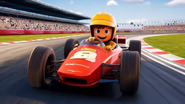 cartoon character Racing games Video 4K