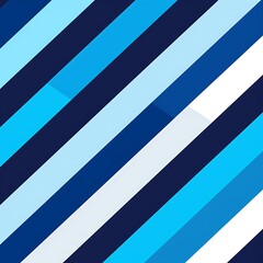A modern striped background featuring bold, diagonal stripes in shades of blue and white, offering a nautical-inspired design. 8k UHD, suitable for high-quality printing or digital display. 