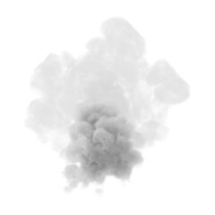 smoke on transparent background