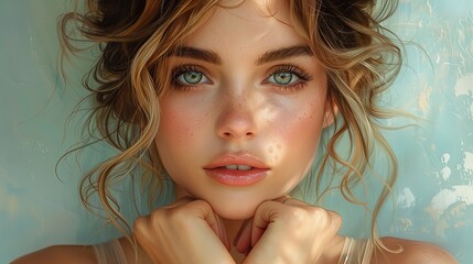 Contemplative Young Woman Seeking Solutions, a thoughtful girl lost in her mind, pondering ideas and possibilities, searching for clarity in a moment of reflection.