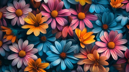 Elegant floral border design