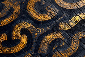 Obraz premium Background image of wood slice with detailed wooden texture for stocks.