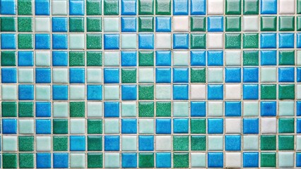 Fototapeta premium Checkered tile background pattern abstract