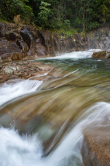 Rainforest creek in the Wet Tropics World Heritage Area of northern Queensland, Australia