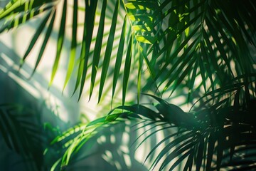 A detailed view of a plant's leaves, great for botanical or scientific uses