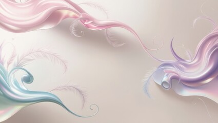 Romantic abstract liquid background. Modern wallpaper for interior design, decoration, and poster print.
