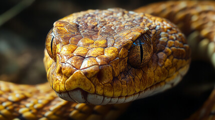 巳年の蛇の背景　Generative AI