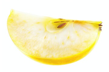 A fresh apple with a bite taken out of it, great for food or still life photography