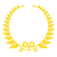 Golden Circle Decorative