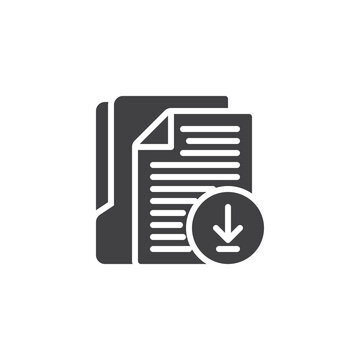 recommend clip art: Upload arrow with a document vector icon