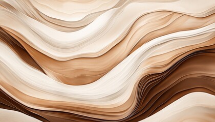 A seamless blend of desert dunes, rippling water, and rocky cliffs, layered into an abstract, natural earth texture design