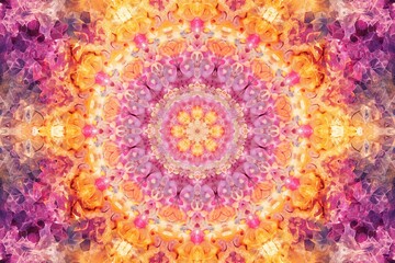 abstract kaleidoscope background