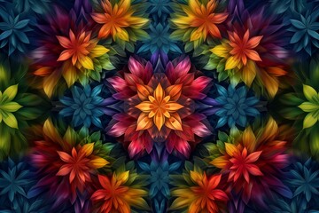 Obraz premium abstract kaleidoscope background