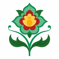 flower isolated on white