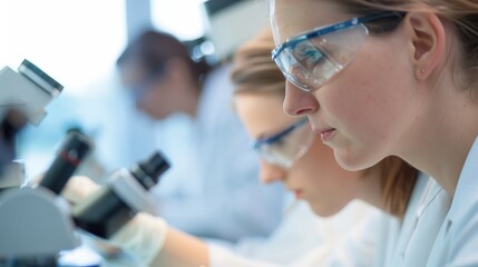 Researchers in a lab analyzing diamond quality with advanced equipment, evaluating synthetic diamond properties and standards using cutting-edge technology for precision and accuracy.