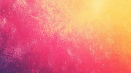 Obraz premium A vibrant gradient of pink and yellow hues blending seamlessly for a warm, energetic backdrop.