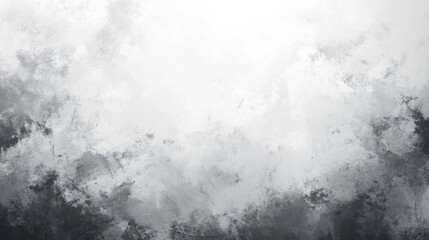 Abstract monochromatic texture featuring soft grays and whites, creating a dreamy and ethereal atmosphere.