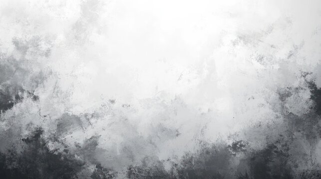 Abstract monochromatic texture featuring soft grays and whites, creating a dreamy and ethereal atmosphere.