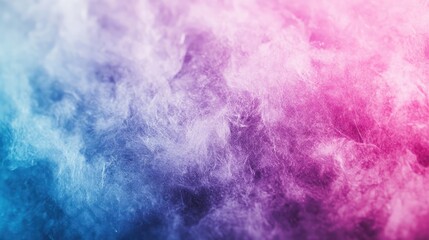 Fototapeta premium A dreamy swirl of pastel pink and blue hues blends softly, creating an ethereal and calming abstract background.