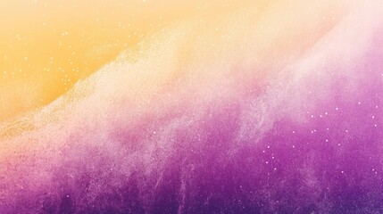 A vibrant gradient blending warm yellows and cool purples, creating a dynamic and dreamy background.