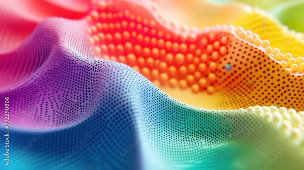 Wall mural abstract background with a cosmic blend of colors and textures
