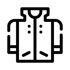 Jacket line icon