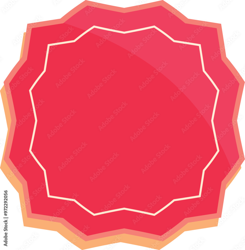 Poster this blank starburst badge is perfect for adding your own custom message