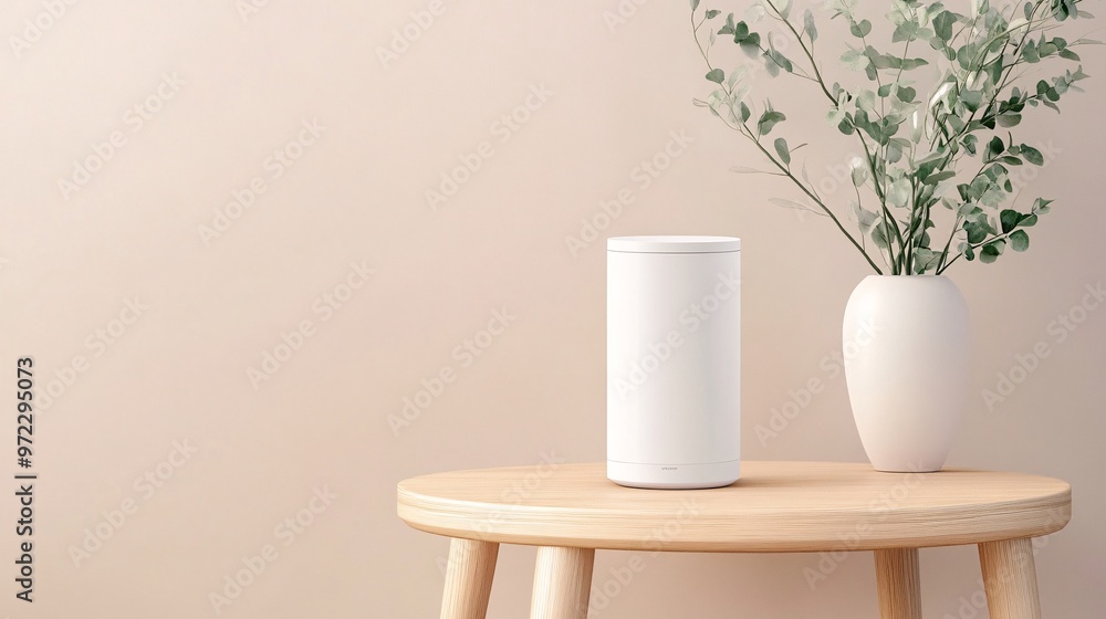 Poster ai-powered smart home - revolutionizing modern living with seamless integration of connected devices
