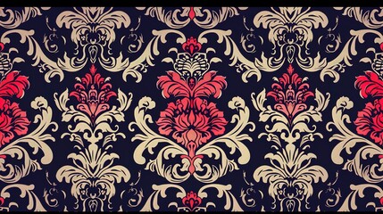 Bold pattern wallpaper